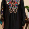 Oynx Bloom Kaftan 1 Midnight Mosaic