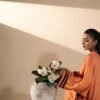 Tangerine Flora 4 Coral Muse